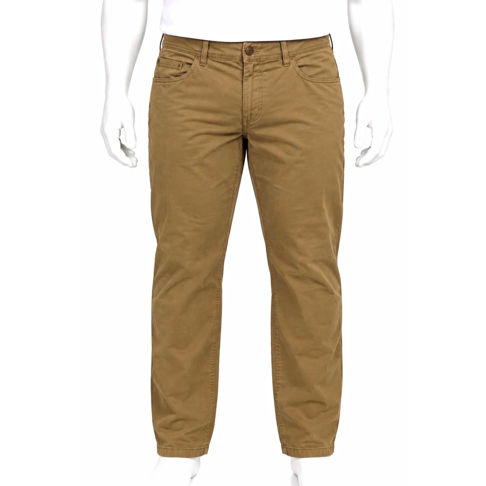 COLUMBIA Men's NEW Brown Chino Pants Regular Fit 42 Straight Leg 5-Pocket